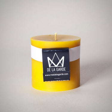 Chandelle Cire d'Abeille Miel de la Garde
